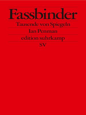 cover image of Fassbinder